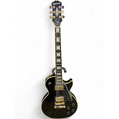 Used Epiphone Les Paul Custom Pro Ebony Solid Body Electric Guitar