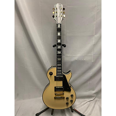 Epiphone Used Epiphone Les Paul Custom Pro Ivory Solid Body Electric Guitar