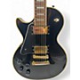 Used Epiphone Used Epiphone Les Paul Custom Pro Left Handed Ebony Electric Guitar Ebony