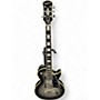 Used Epiphone Les Paul Custom Pro Metallic Gray Solid Body Electric Guitar Metallic Gray