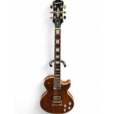 Used Epiphone Les Paul Custom Pro Natural Solid Body Electric Guitar