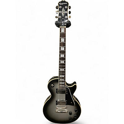 Used Epiphone Les Paul Custom Pro SILVER BURST Solid Body Electric Guitar