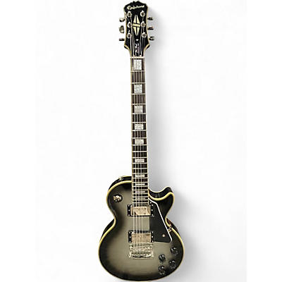 Used Epiphone Les Paul Custom Pro SILVER BURST Solid Body Electric Guitar