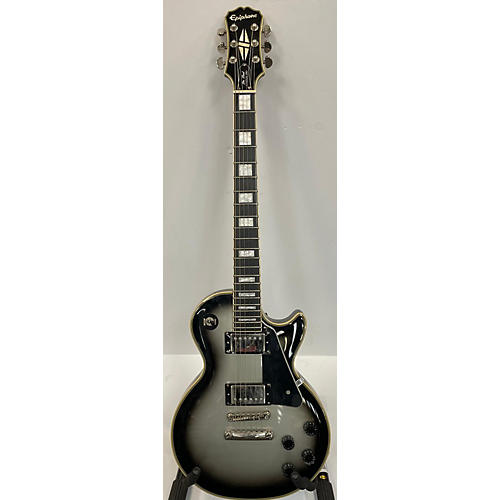 Epiphone Used Epiphone Les Paul Custom Pro Silver Burst Solid Body Electric Guitar Silver Burst