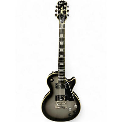 Used Epiphone Les Paul Custom Pro Silver Burst Solid Body Electric Guitar
