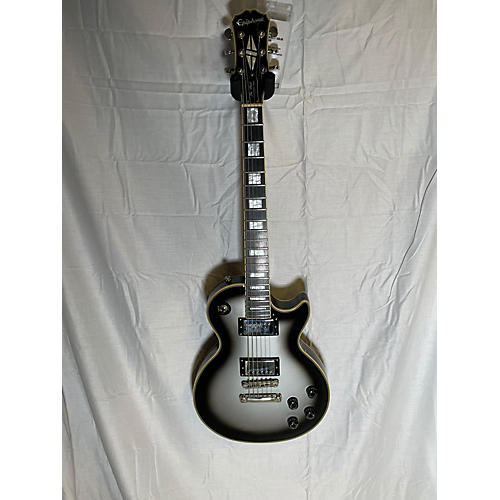 Epiphone Used Epiphone Les Paul Custom Pro Silverburst Solid Body Electric Guitar Silverburst