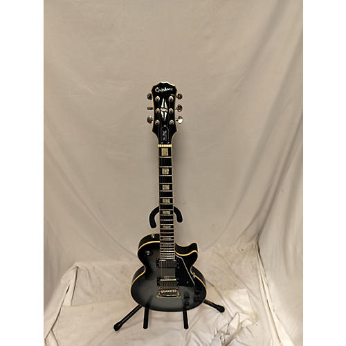 Epiphone Used Epiphone Les Paul Custom Pro Silverburst Solid Body Electric Guitar Silverburst