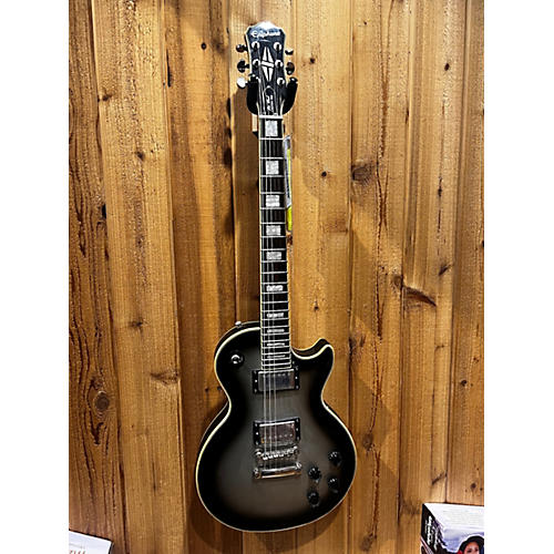 Epiphone Used Epiphone Les Paul Custom Pro Silverburst Solid Body Electric Guitar Silverburst