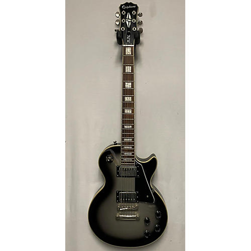 Epiphone Used Epiphone Les Paul Custom Pro Silverburst Solid Body Electric Guitar Silverburst