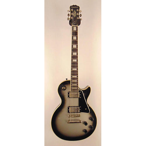 Epiphone Used Epiphone Les Paul Custom Pro Silverburst Solid Body Electric Guitar Silverburst