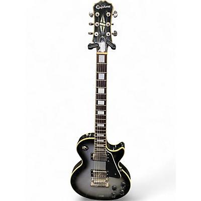 Used Epiphone Les Paul Custom Pro Silverburst Solid Body Electric Guitar