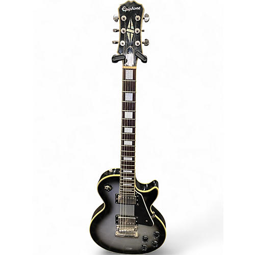 Used Epiphone Les Paul Custom Pro Silverburst Solid Body Electric Guitar Silverburst