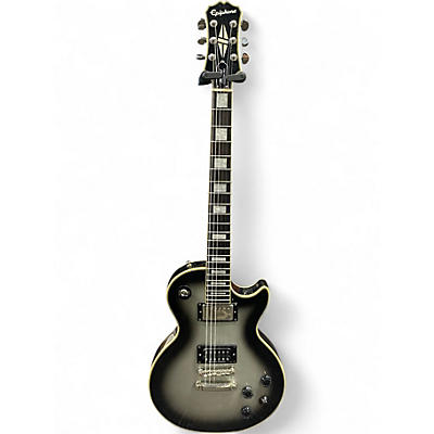 Used Epiphone Les Paul Custom Pro Silverburst Solid Body Electric Guitar