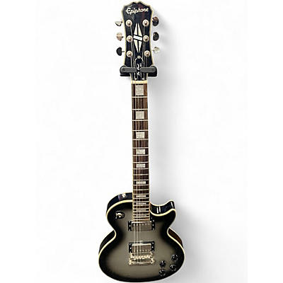 Used Epiphone Les Paul Custom Pro Silverburst Solid Body Electric Guitar