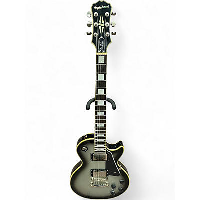 Used Epiphone Les Paul Custom Pro Silverburst Solid Body Electric Guitar
