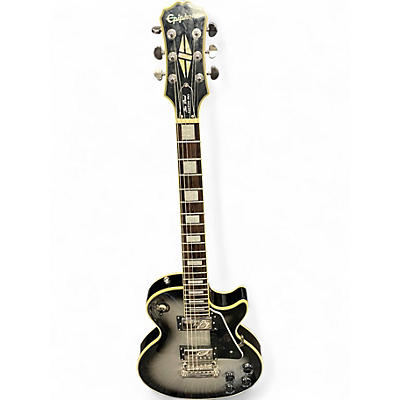 Used Epiphone Les Paul Custom Pro Silverburst Solid Body Electric Guitar