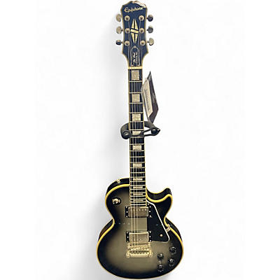 Used Epiphone Les Paul Custom Pro Silverburst Solid Body Electric Guitar