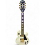 Used Epiphone Les Paul Custom Pro White Solid Body Electric Guitar White
