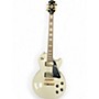 Used Epiphone Les Paul Custom Pro white Solid Body Electric Guitar white