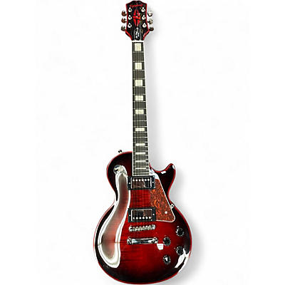 Used Epiphone Les Paul Custom Red Widow Trans Red Solid Body Electric Guitar