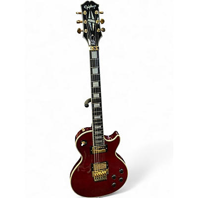 Used Epiphone Les Paul Custom Ruby Solid Body Electric Guitar