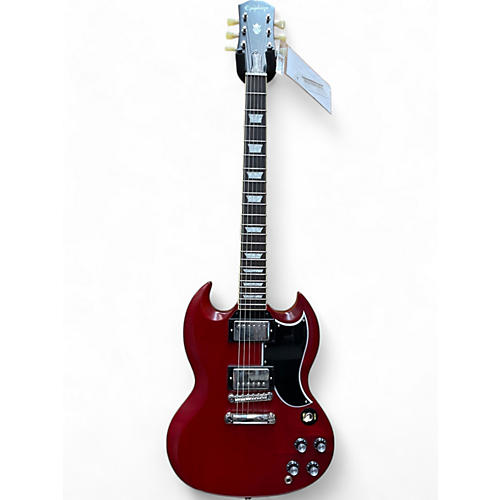 Used Epiphone Les Paul Custom SG Aged Cherry Solid Body Electric Guitar Aged Cherry