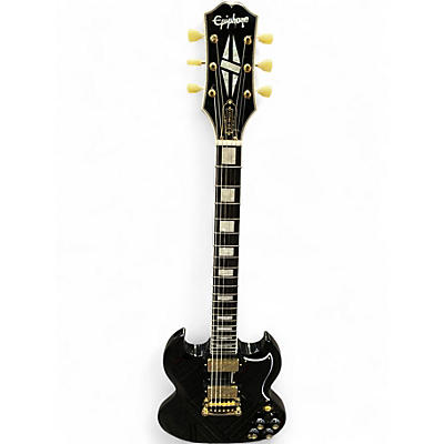 Used Epiphone Les Paul Custom SG BLACK Solid Body Electric Guitar