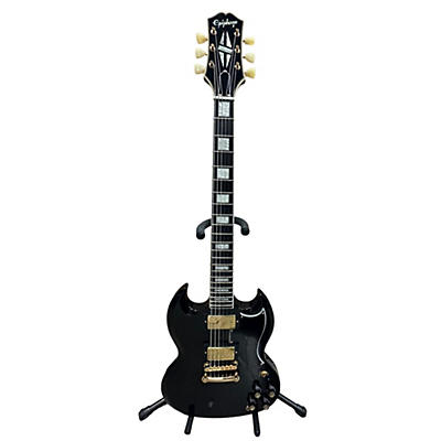 Epiphone Used Epiphone Les Paul Custom SG Black Solid Body Electric Guitar