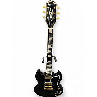 Used Epiphone Les Paul Custom SG Black Solid Body Electric Guitar