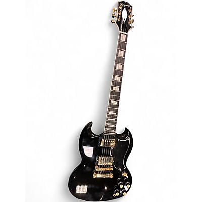 Used Epiphone Les Paul Custom SG Ebony Solid Body Electric Guitar