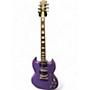 Used Epiphone Les Paul Custom SG PURPLE METALIC Solid Body Electric Guitar PURPLE METALIC