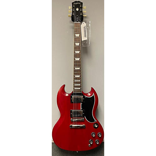 Epiphone Used Epiphone Les Paul Custom SG Red Solid Body Electric Guitar Red