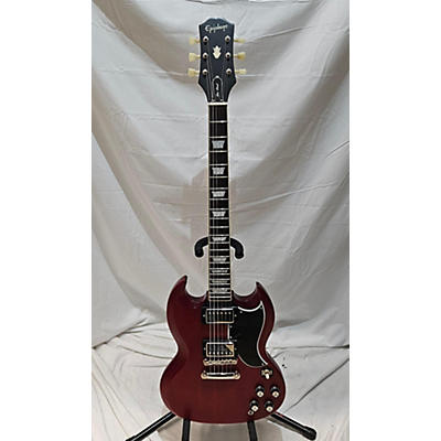 Epiphone Used Epiphone Les Paul Custom SG Red Solid Body Electric Guitar