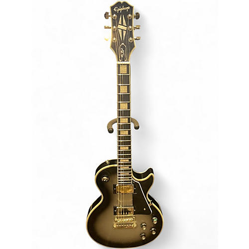 Used Epiphone Les Paul Custom SILVER BURST Solid Body Electric Guitar SILVER BURST