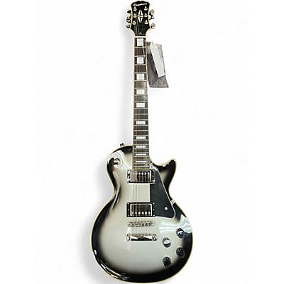 Used Epiphone Les Paul Custom SILVER BURST Solid Body Electric Guitar