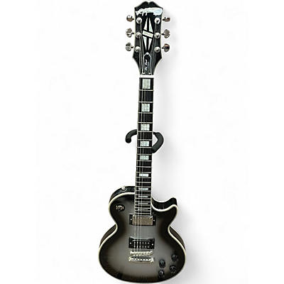 Used Epiphone Les Paul Custom SILVER BURST Solid Body Electric Guitar