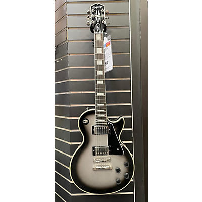 Epiphone Used Epiphone Les Paul Custom Silver Burst Solid Body Electric Guitar