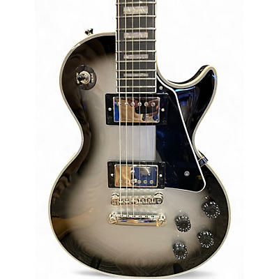 Used Epiphone Les Paul Custom Silver Burst Solid Body Electric Guitar
