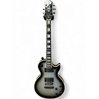 Used Epiphone Les Paul Custom Silver Burst Solid Body Electric Guitar