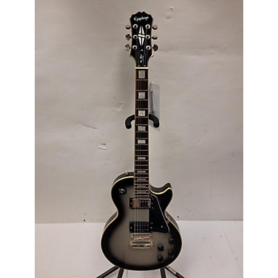 Epiphone Used Epiphone Les Paul Custom Silverburst Solid Body Electric Guitar