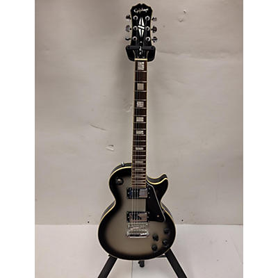 Epiphone Used Epiphone Les Paul Custom Silverburst Solid Body Electric Guitar