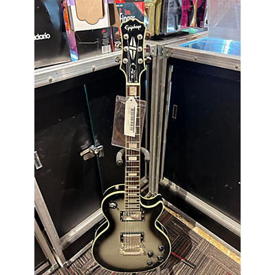 Epiphone Used Epiphone Les Paul Custom Silverburst Solid Body Electric Guitar