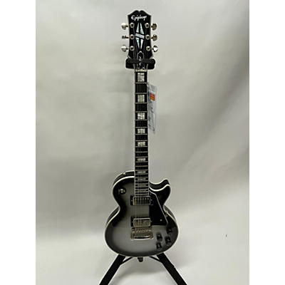 Epiphone Used Epiphone Les Paul Custom Silverburst Solid Body Electric Guitar