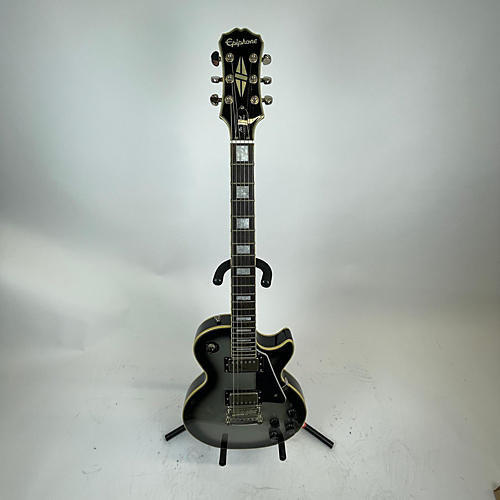 Epiphone Used Epiphone Les Paul Custom Silverburst Solid Body Electric Guitar Silverburst