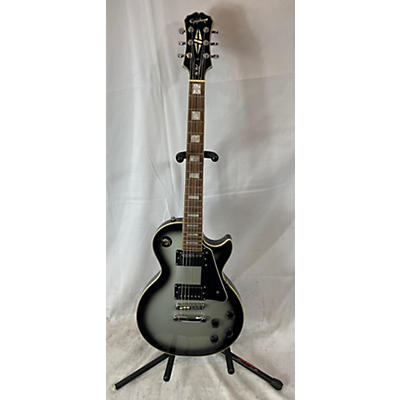 Epiphone Used Epiphone Les Paul Custom Silverburst Solid Body Electric Guitar