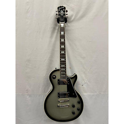 Epiphone Used Epiphone Les Paul Custom Silverburst Solid Body Electric Guitar