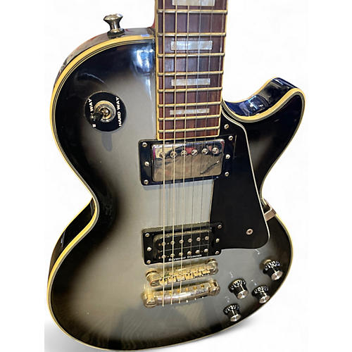 Used Epiphone Les Paul Custom Silverburst Solid Body Electric Guitar Silverburst