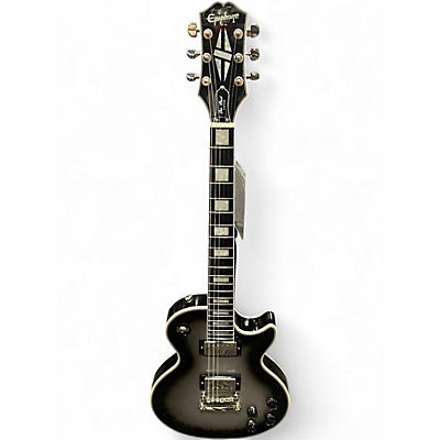 Used Epiphone Les Paul Custom Silverburst Solid Body Electric Guitar