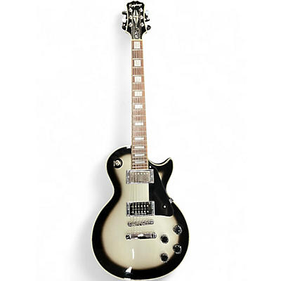 Used Epiphone Les Paul Custom Silverburst Solid Body Electric Guitar