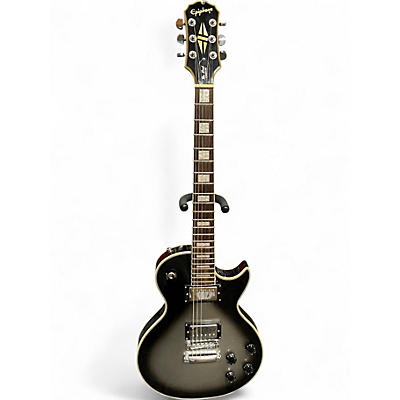 Used Epiphone Les Paul Custom Silverburst Solid Body Electric Guitar